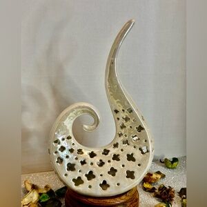 Beautiful Mercury Glass Statue